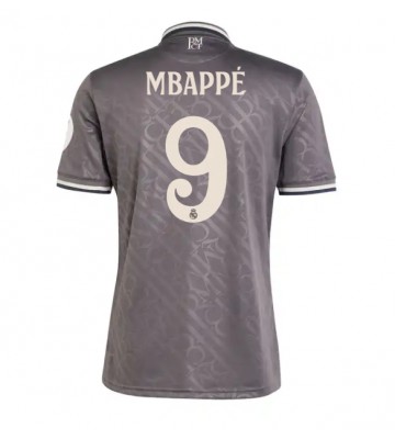 Real Madrid Kylian Mbappe #9 Tredje trøje 2024-25 Kort ærmer